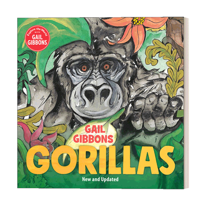 英文原版 Gorillas New & Updated Edition 大猩猩 新版 盖尔吉本斯少儿百科系列 4-8岁儿童精装科普绘本 英文版 进口英语原版书籍 - 图0