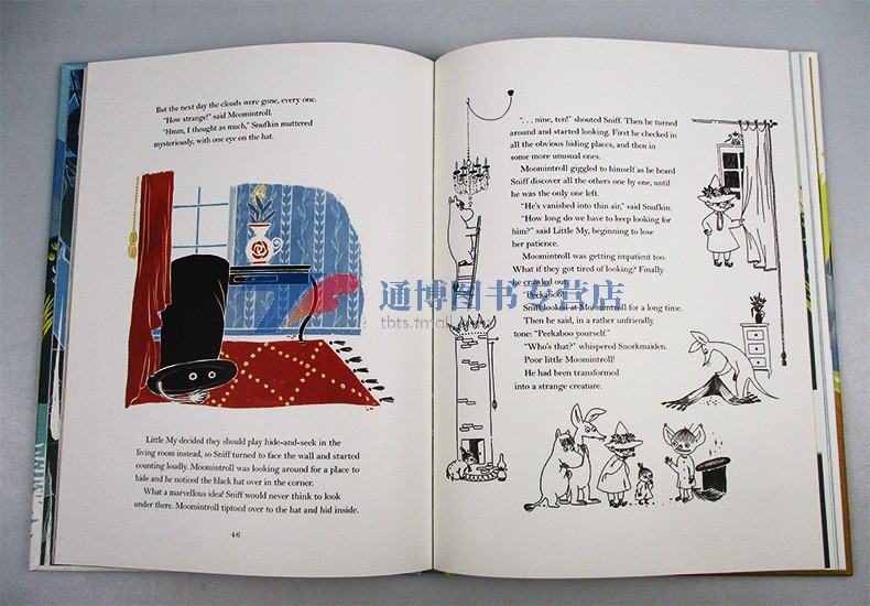 姆明谷三个经典故事集 姆明一家 Stories from Moominvalley 精装英文原版绘本幻想奇幻故事 进口儿童英语故事书3岁+ Tove Jansson