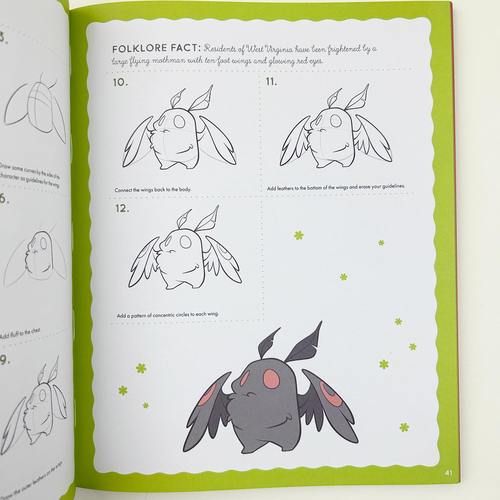 英文原版 Cute Chibi Mythical Beasts & Magical Monsters 可爱神兽手绘指南 Phoebe Im卡通绘画系列 英文版 进口英语原版书籍 - 图2