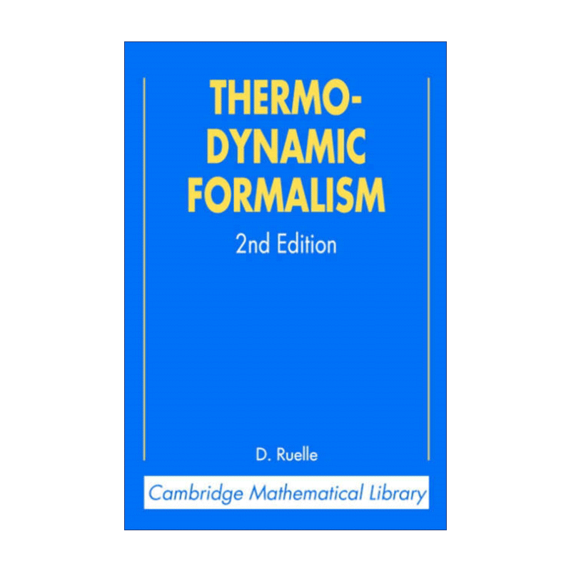 Thermodynamic Formalism 热力学形式 剑桥数学图书馆系列进口原版英文书籍 - 图0