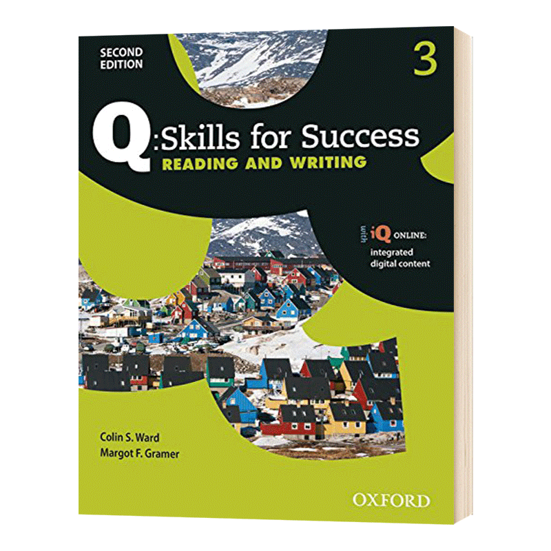 牛津学术英语成功系列读写教材3级 Oxford Q Skills for Success Reading and Writing 3 英文原版教材 英语读写指导书 OUP Oxford - 图0