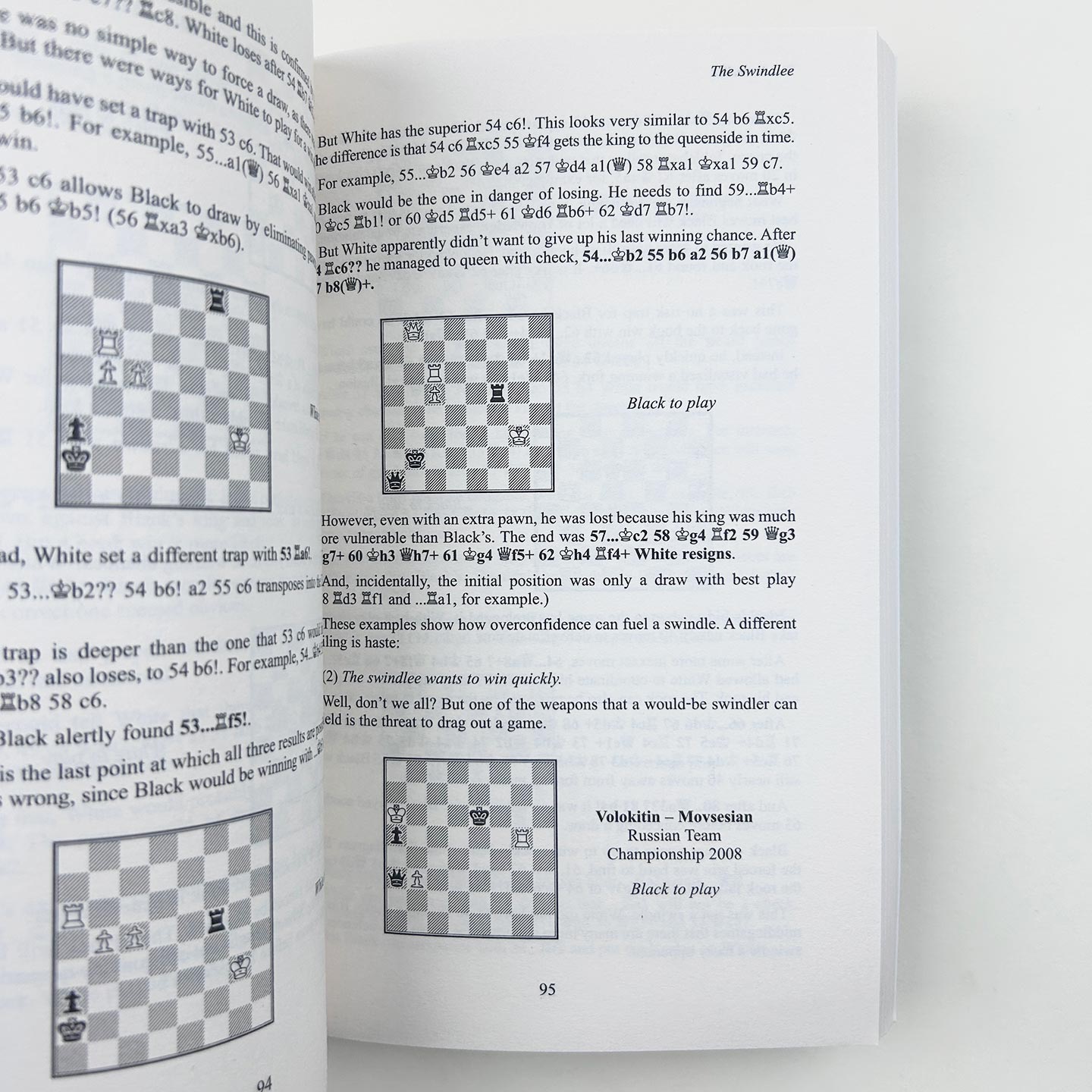 英文原版 How to Swindle in Chess 下棋之诈 以败取胜 国际象棋教程指南 英文版 进口英语原版书籍