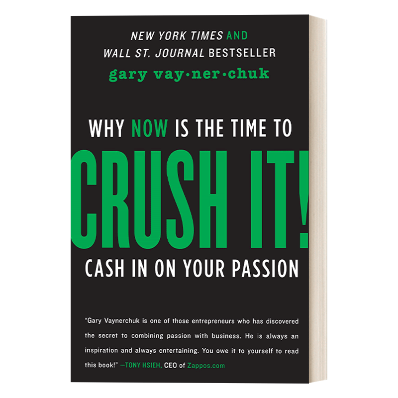 Crush It! 我用博客赚了6000万 我的第一桶金 Gary Vaynerchuk进口英文原版书籍 - 图0