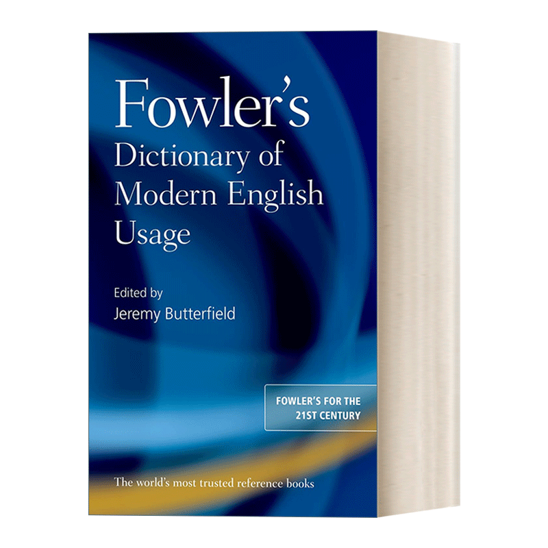 英文原版 Fowler's Dictionary of Modern English Usage 牛津福勒现代英语用法词典 精装 英文版 进口英语原版书籍 - 图0