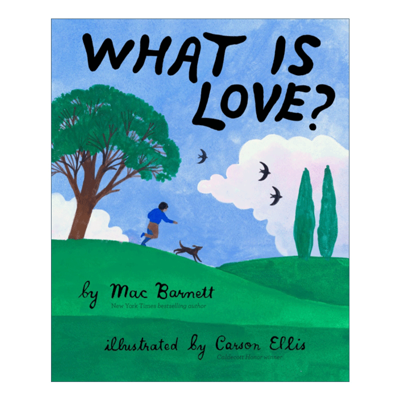 英文原版绘本 What Is Love? 爱是什么？Carson Ellis插画 凯迪克奖作家 Mac Barnett 精装绘本 英文版 进口英语原版书籍 - 图0