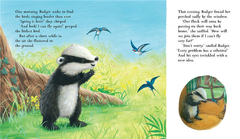 獾的伟大冒险旅程故事4册儿童绘本 通博图书儿童读物原版书