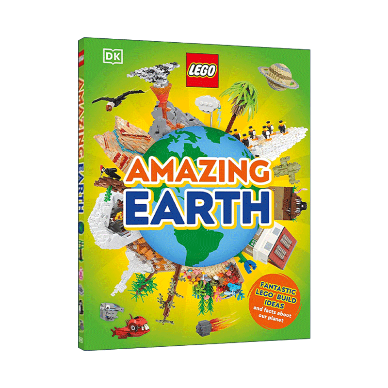 英文原版 DK LEGO Amazing Earth 乐高神奇的地球 精装 英文版 进口英语原版书籍 - 图0