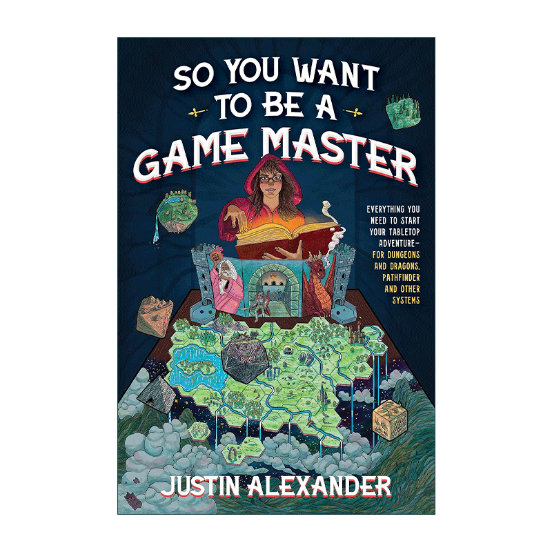 英文原版 So You Want To Be A Game Master所以你想成为一名游戏大师 桌面角色扮演冒险之旅指南 包括龙与地下城 寻路者等 英文版