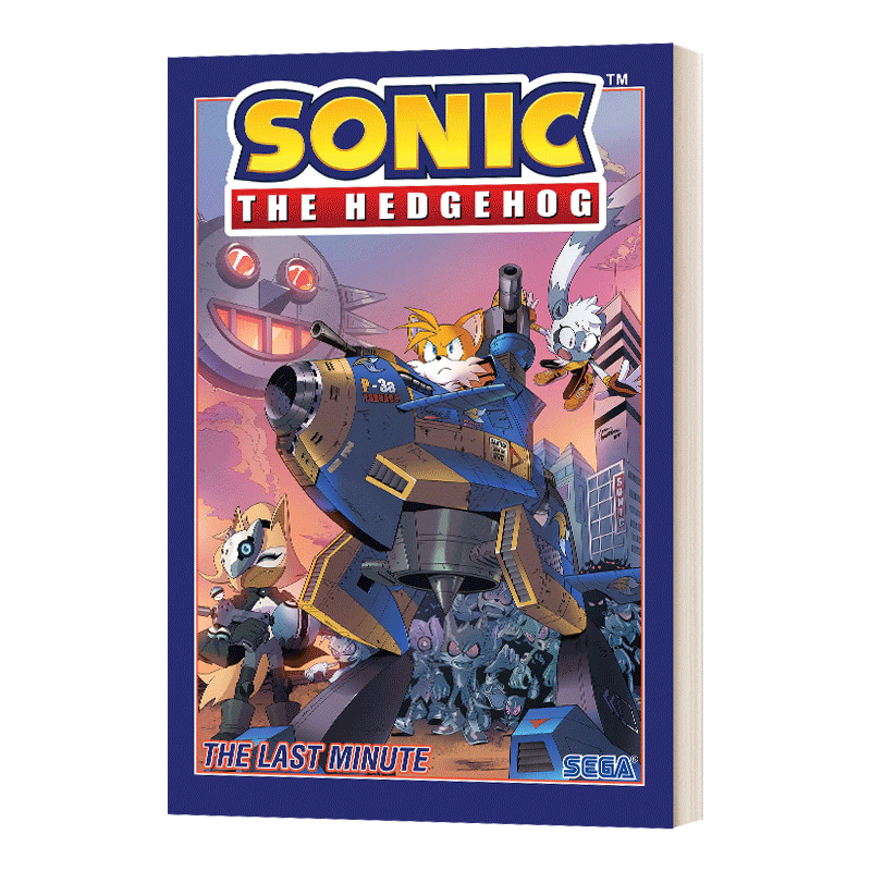 英文原版 Sonic The Hedgehog Vol 6 The Last Minute 刺猬索尼克第六卷 最后一分钟 英文版 进口英语原版书籍 - 图0