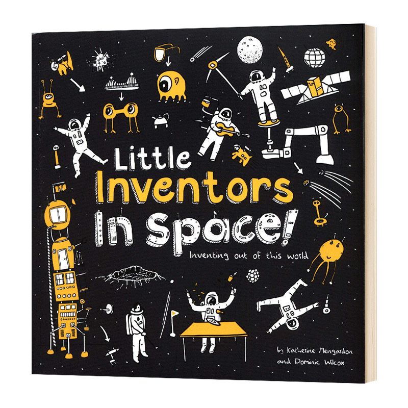 英文原版 Little Inventors In Space Inventing out of this world 太空中的小发明家 发明出这个世界 进口英语书籍 - 图0