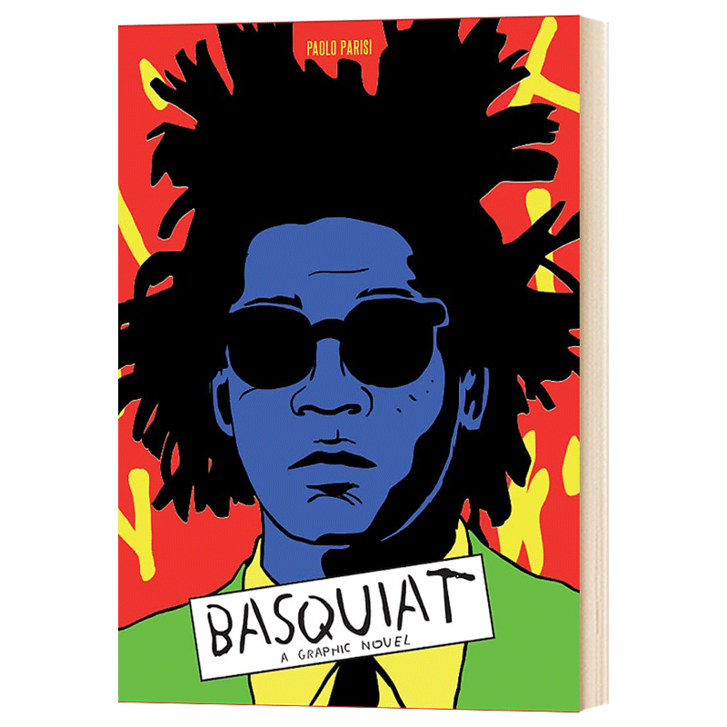 Basquiat: A Graphic Novel  巴斯奎特传记漫画小说 美国黑人艺术家进口原版英文书籍 - 图0