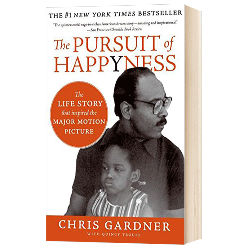 当幸福来敲门 The Pursuit of Happyness 英文原版小说 威尔史密斯主演励志电影原著 进口英语书籍 克里斯加德纳 Chris Gardner