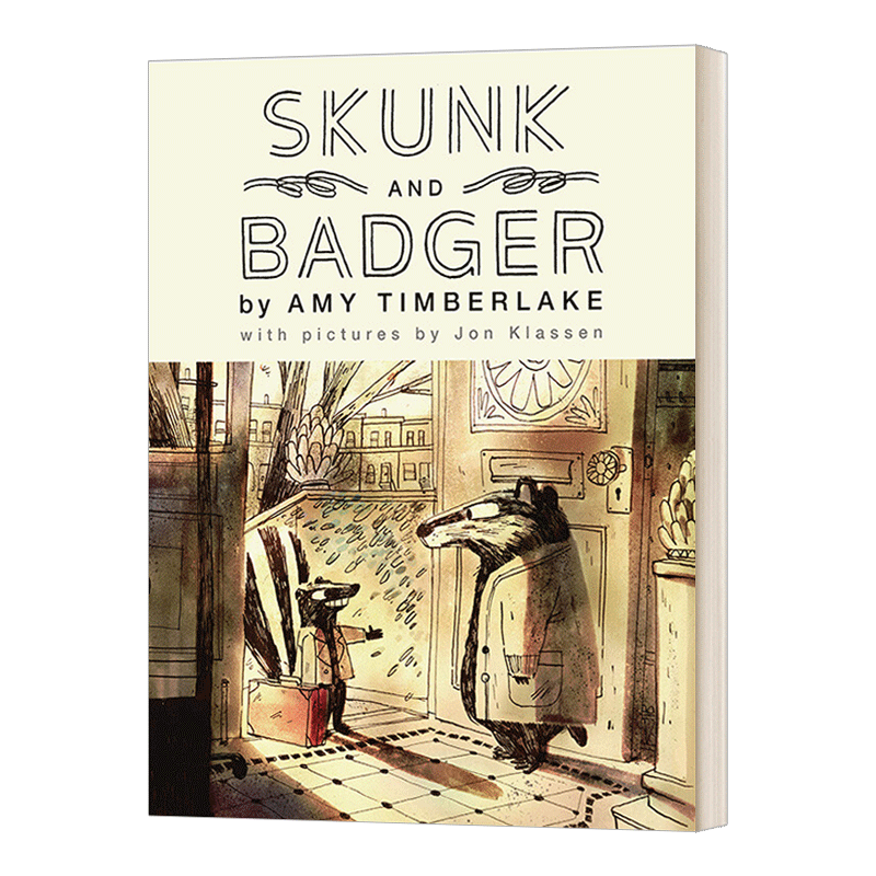 英文原版skunk and 1精装儿童绘本 通博图书儿童读物原版书