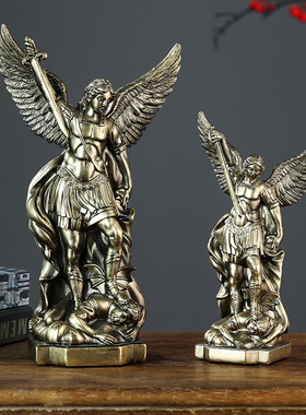 希腊战神摆件赫尔默潮流树脂工艺品办公室雕像摆饰乔迁送礼