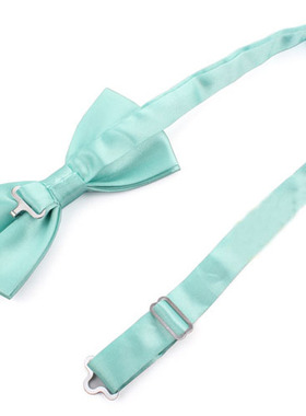 bow tie男正装伴郎兄弟团结婚礼服薄荷绿Tiffnay蒂芙尼蓝蝴蝶领结