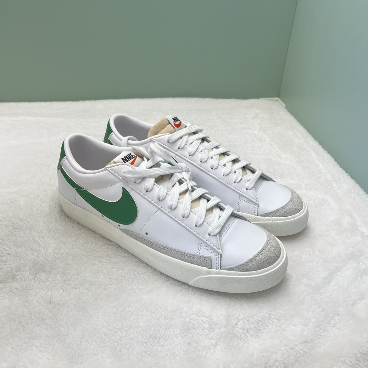 耐克 NIKE BLAZER LOW男子开拓者休闲板鞋 DA6364-115 DQ7671-001 - 图1