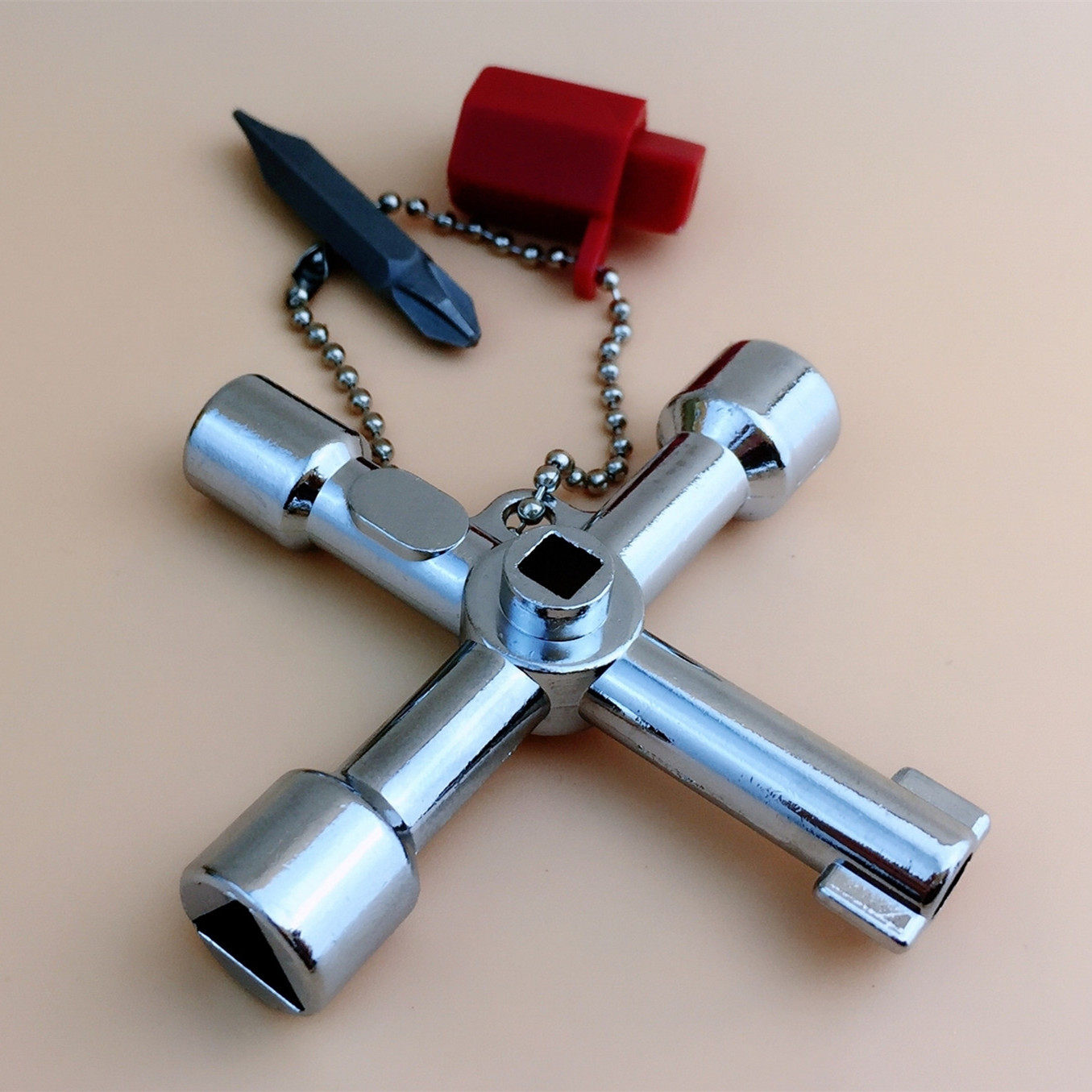 多功能电控柜内三角电梯十字钥匙钥匙四方形阀门门四角水表阀门,淘宝优惠券,粉丝福利购,淘宝优惠卷