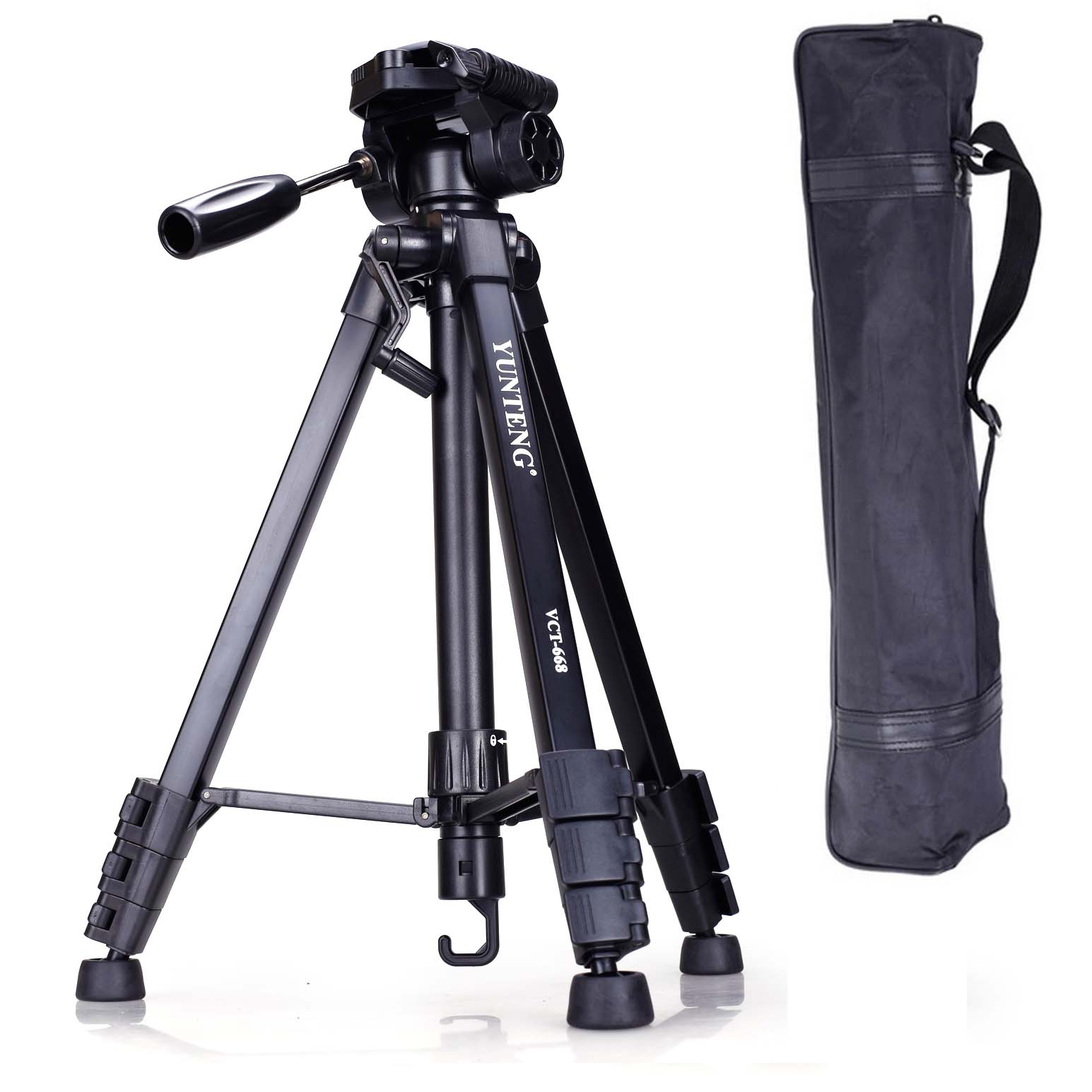 云腾668单反相机三脚架手机直播支架佳能索尼