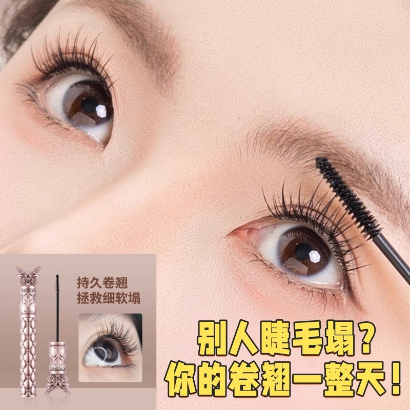 精致蝴蝶飞舞刷头设计新手易上手防水不晕染持久卷翘太阳花睫毛膏,淘宝优惠券,粉丝福利购,淘宝优惠卷