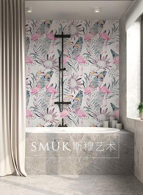 壁画浴室是smuk斯穆壁画