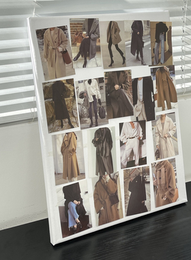 ins创意简约大牌卡片背景墙