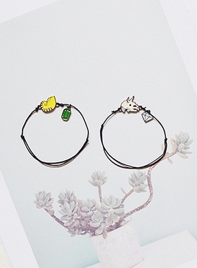 包邮生活日记进化论女贝壳手链