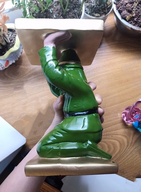 创意餐饮具吧台托盘家居装饰办公室客厅室内摆件男女道歉礼物