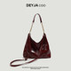 DEYJACOO high-end red tote bag