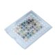 Jewelry display plate high-grade plastic transparent gem box