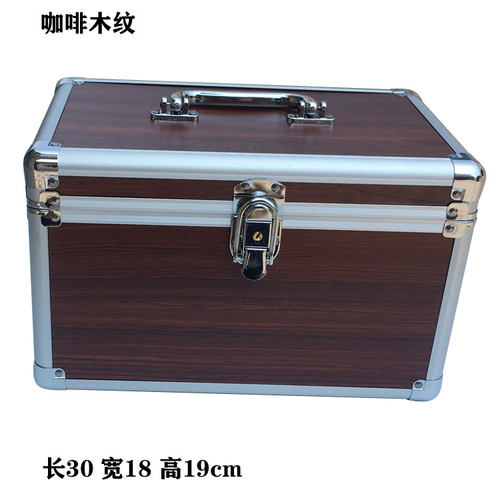 铝合金箱化妆箱美甲纹绣工具箱足浴美容箱子足疗技师手提箱收纳箱 - 图0