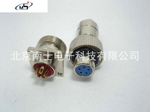 MINSOO敏烁防水航空插头插座HP12-2-3芯4芯5芯6芯7连接器开孔12MM - 图2