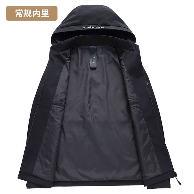 斯巴奴男装2020春秋季新款连帽夹克 斯巴奴夹克