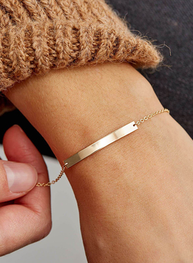 钛钢饰品批发不锈钢手链简约百搭