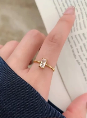 eManco外贸新款简约不锈钢戒指