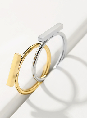 钛钢饰品批发不锈钢戒指简约百搭