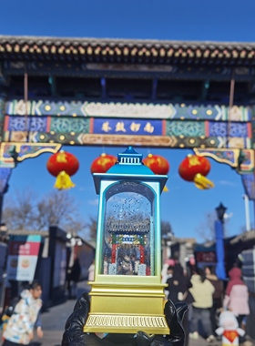 新款音乐盒中国风北京南锣鼓巷送女友儿童小孩生日礼物八音盒