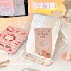 Cute portable folding mirror portable small mirror desktop makeup mirror girls cartoon makeup mirror student dormitory home