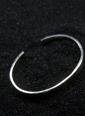 全视纯银手镯纯银机车