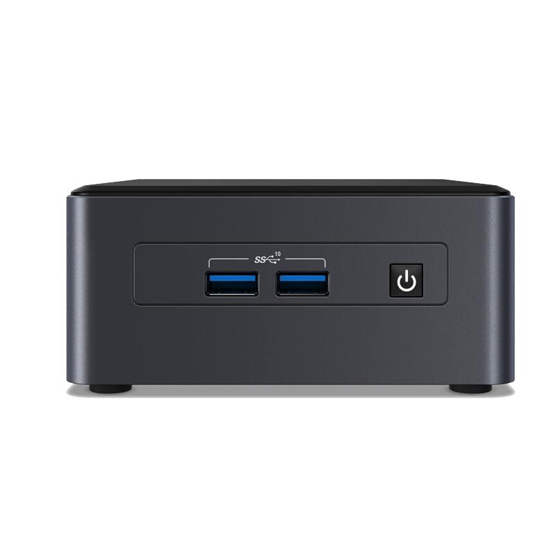 Intel英特尔 NUC11TNHi30L老虎峡谷酷睿i3-1115G4双网口家用办公网课会议无人机NUC迷你电脑主机-图0