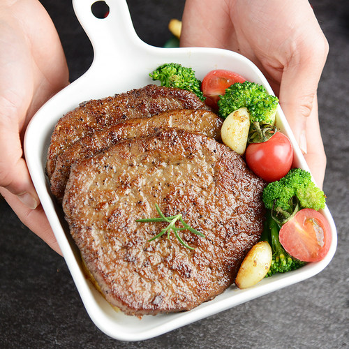 味知香黑椒牛排半成品家用新鲜速冻腌制牛扒牛肉轻食西餐整切牛排 - 图2