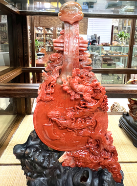 别墅大摆件老挝蜡烛红 琵琶仙韵凤鸣九天敦煌飞天仕女摆件商务礼