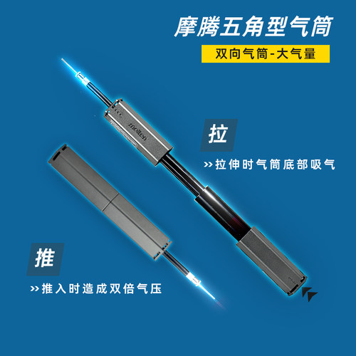 molten摩腾 篮球打气筒足球排球瑜伽球通用便携式省力 蓝球充气筒 - 图0