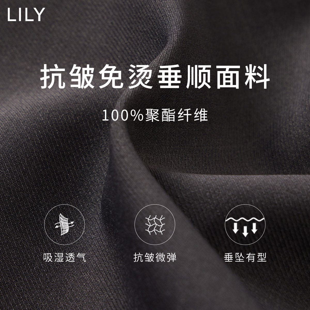 LILY2023秋新款女装复古青果领气质通勤时尚纯色修身小西装外套女-图1