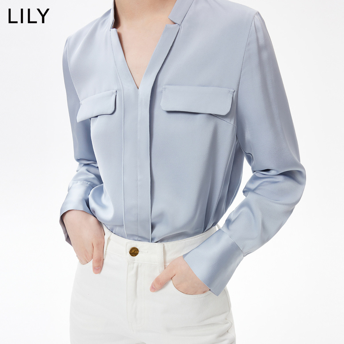  LILY蕾丝衫/雪纺衫