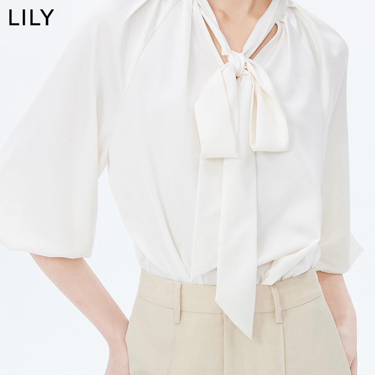  LILY蕾丝衫/雪纺衫