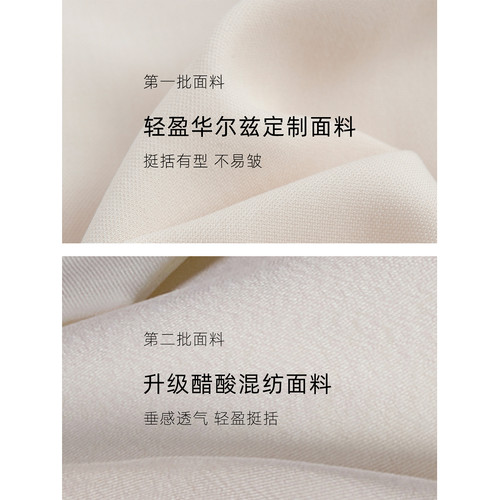 【不易皱】LILY薄款西装2025新品宽松休闲百搭通勤西装套装女 - 图3