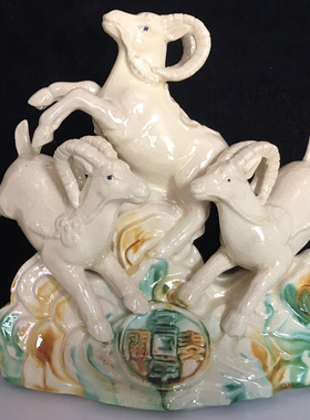 风水陶瓷招财中式卧室祝福