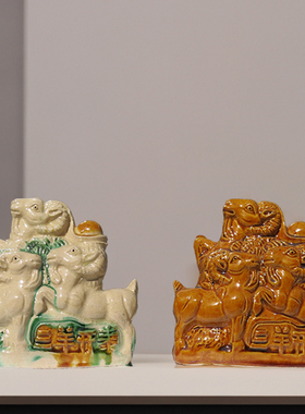 瓷福优陶瓷摆件中式卧室美观