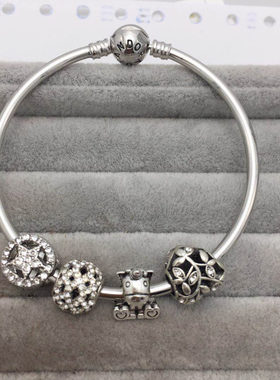 独角兽系列女士魅力转运珠手镯