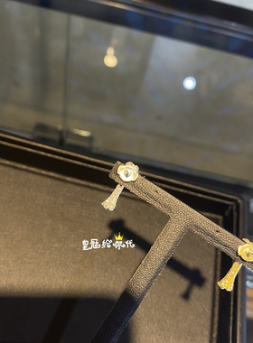 EYEFUNNY钻石18K金骨头耳钉